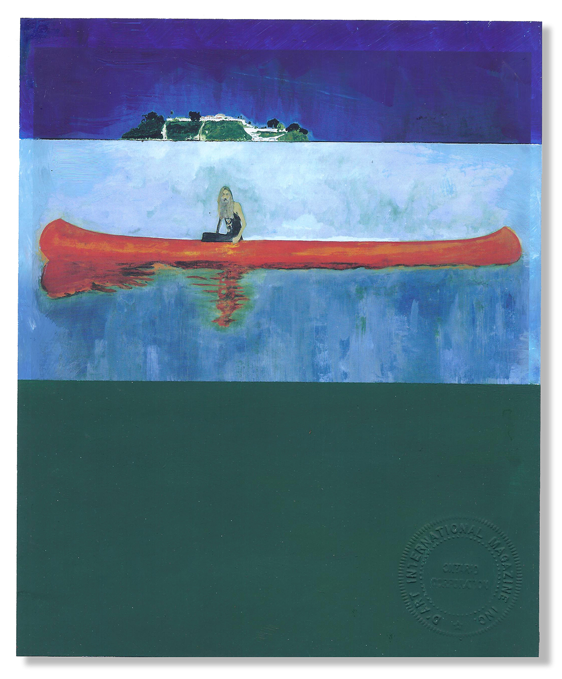 Peter Doig's Red Canoe